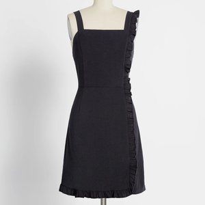 ModCloth Get Ready to Ruffle Mini Dress, NWT